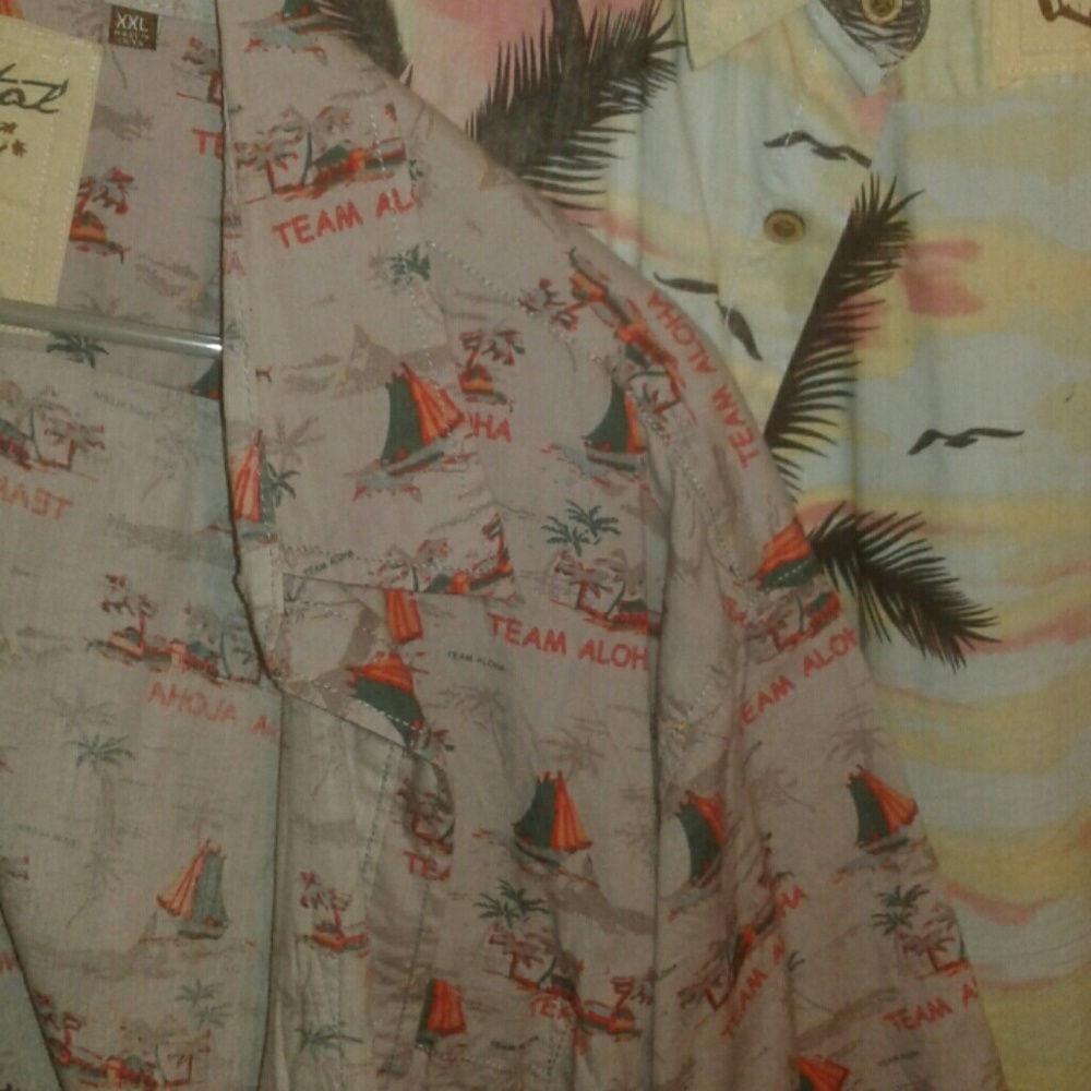 Two button up shirts for fifteen